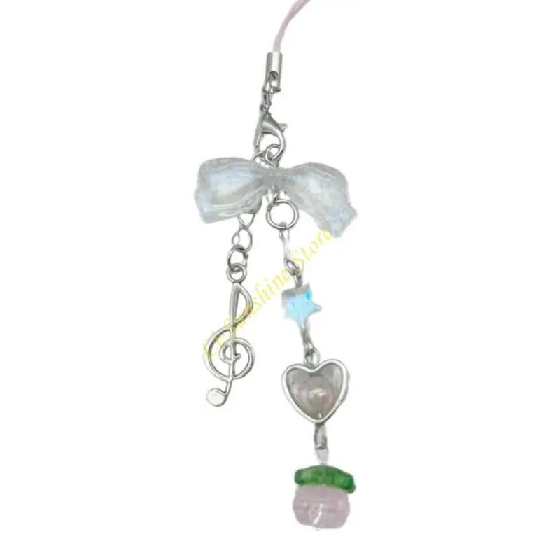 Stylish Sweet Phone Charm Key Pendant