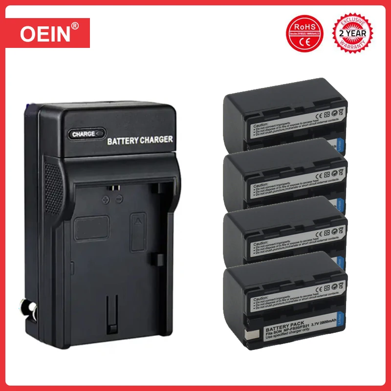 Batteria 2800Mah Np-Fs20 Np-Fs21 Np-Fs22 Per Sony Dcr-Pc5E Dcr-Pc3E Pc1 Pc2E Pc5 Pc3 Pc1E Pc5L Pc4 Pc2 Trv1Ve Pc4E