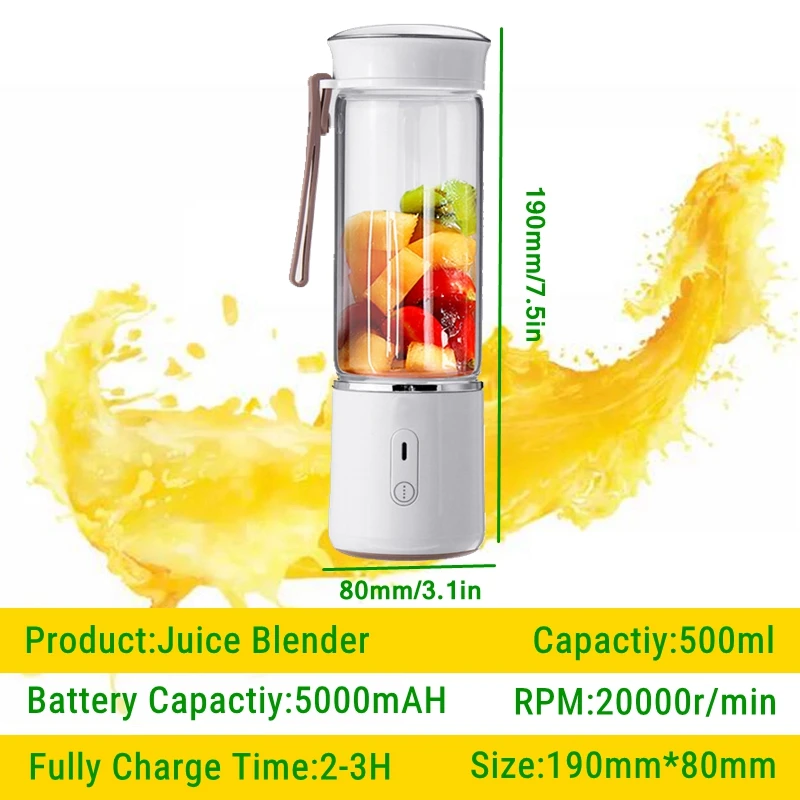 Buy Wholesale China 2 In 1 Cute Blender Fruit Juicer Extractor