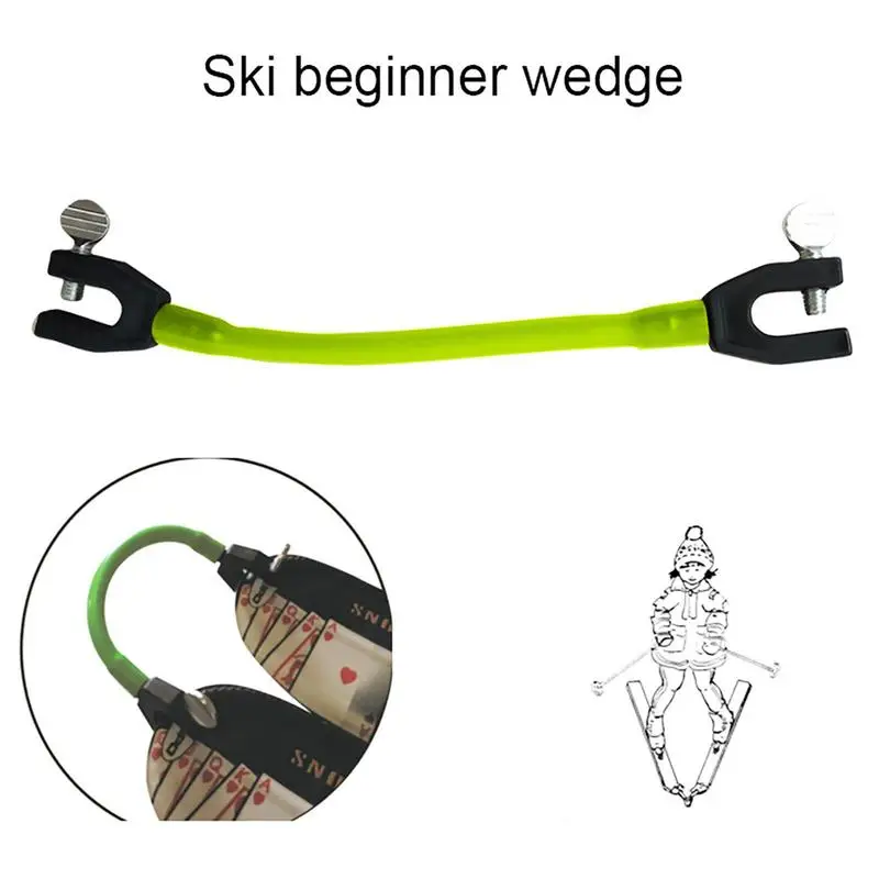 Connecteur de pointe de ski avec tête en acier inoxydable, aide à