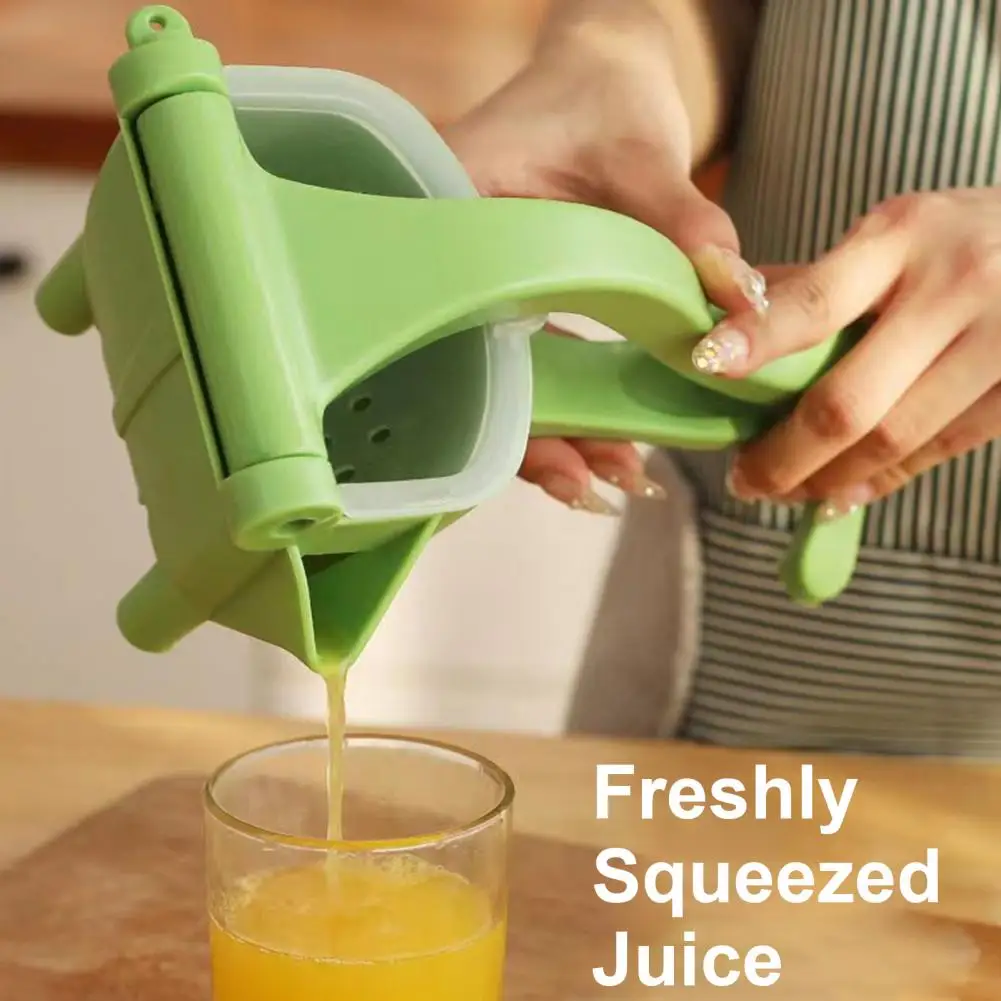 Manual Juicer Hand Squeeze Portable Convenient Juice Extractor Stylish Easy To Use Durable Food Grade PP Hand Press Juicer lemon squeezer juice squeezer fruit juicer