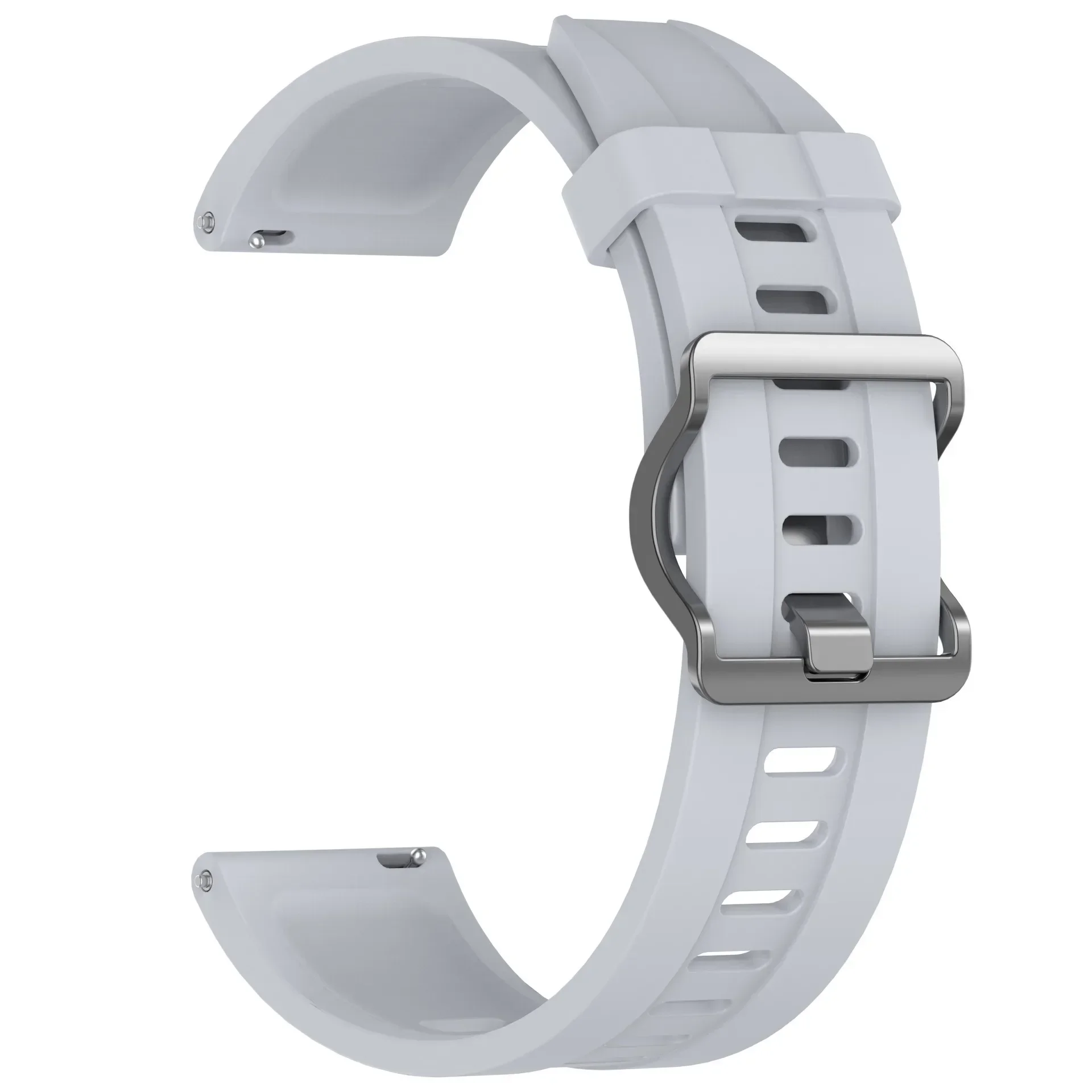 Versatile Silicone Sports Strap - 22mm Replacement Band