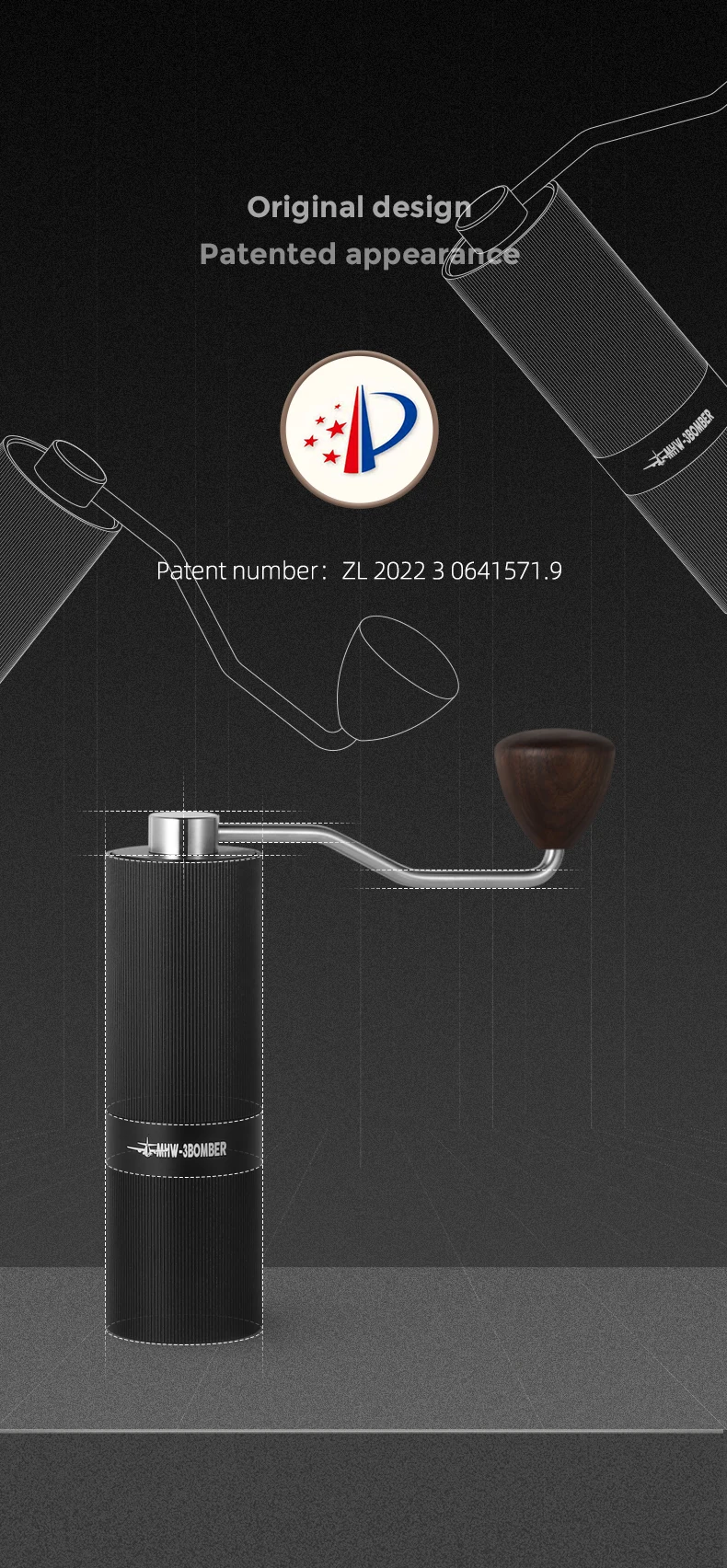 Secura Moulin à Café Conique Avec 35 Réglages De Broyage Pour Cafetière