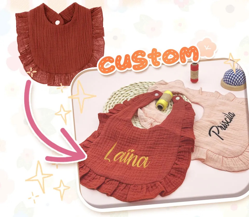 맞춤형  턱받이  앞치마  수유용품  배변 천 베이비 샤워 선물용