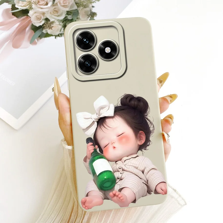 Cute Cat Duck Rabbit Soft Candy Silicone Shockproof Case Cover