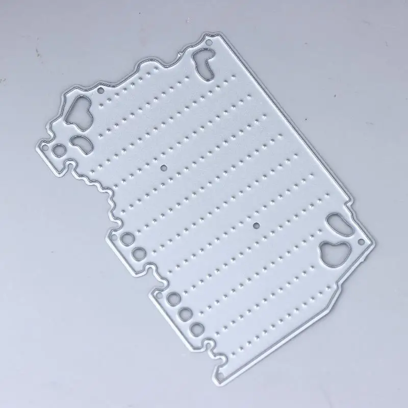 빈티지 미니 바인더 프레임 탄소강 스탬핑 몰드 (스크랩북, 저널링 장식 및 기프트 카드 제작용)