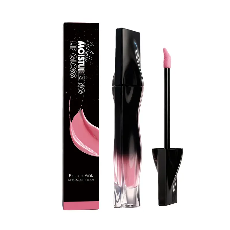 Zephoco Lip Plumping Gloss Waterproof Matte Finish Lasting Color Lock Lightweight Non-sticky High Shine Moisturizing Lip Gloss - Image 10