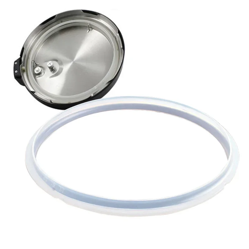 

16 18 20 22 24cm Pressure Cookers White Silicone Rubber Gasket Sealing Ring Pressure Cooker Seal Ring Kitchen Cooking Tools