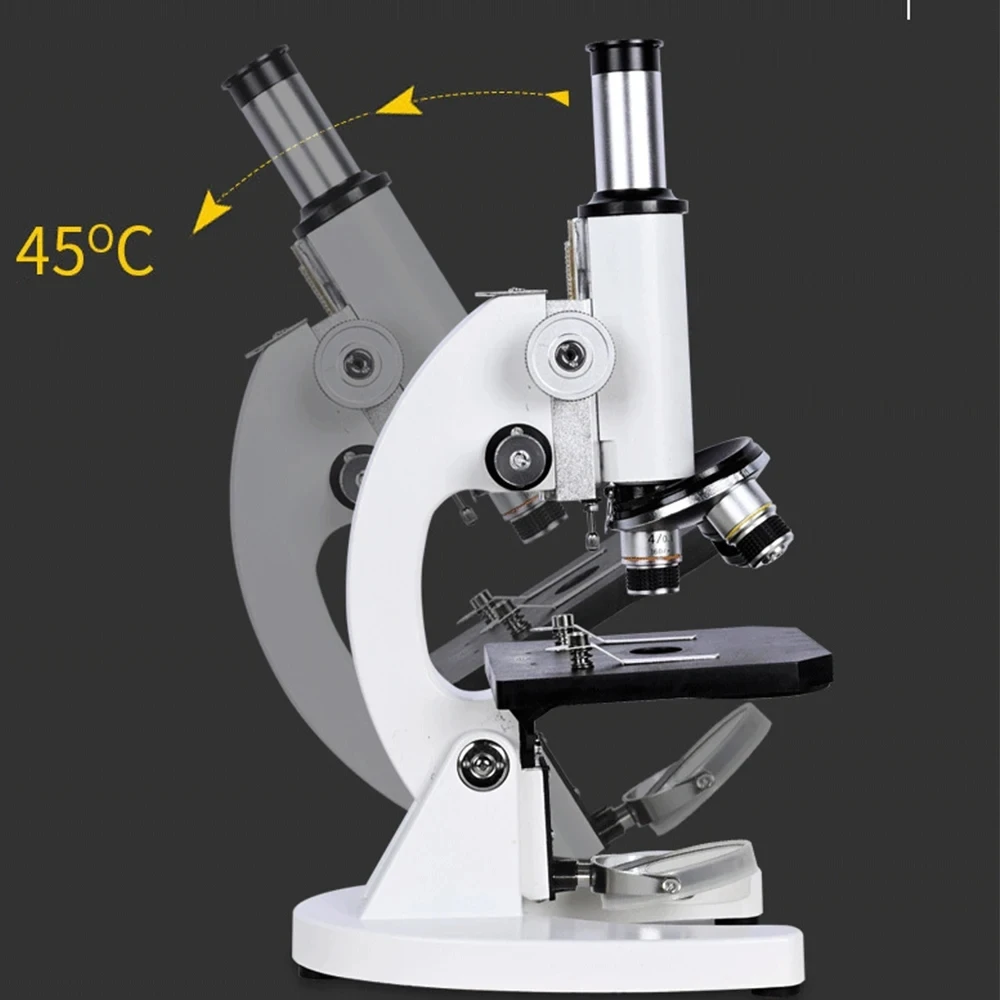 Optical Biological Microscope 40-10000X High Magnification HD Photography Middle school university Science Sperm Microscope 4