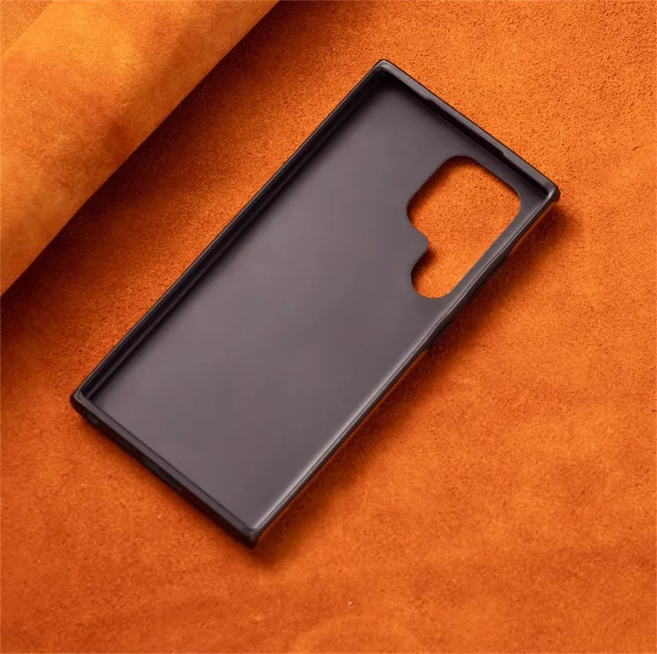 Magnetic Leather Phone Case with Ring Stand and Magsafe Wireless Charging Cover