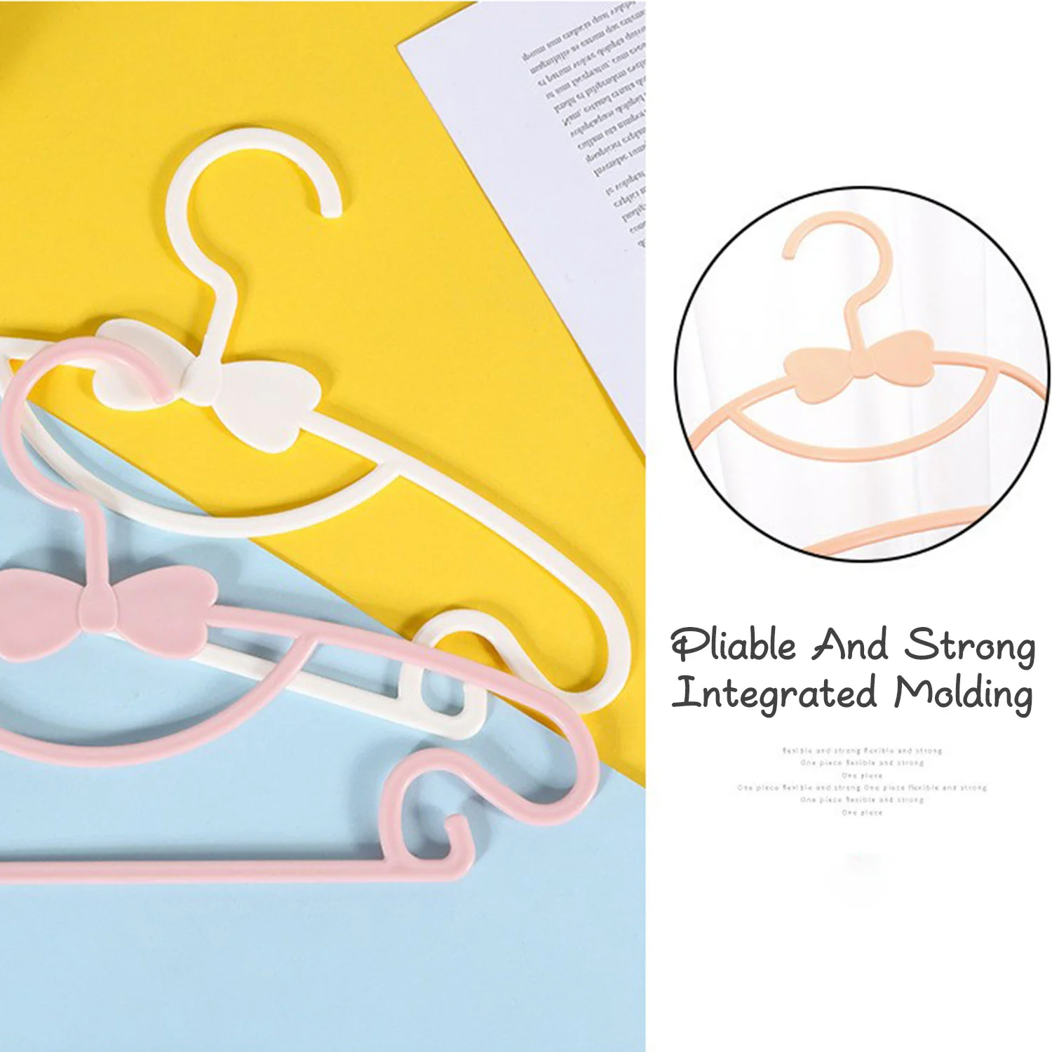 Baby Hanger 10pcs Kids Clothes Hanger Rack Display Cute Clip