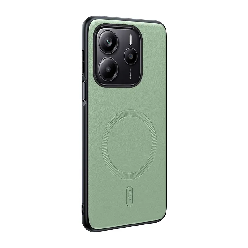 Für Redmi Note 14 5G Fall Magnetische Leder Schild Abdeckung Für Redmi Note 14 5G Hohe Qualität Anti-Fingerprint Nicht-Slip PC + TPU – Detail 3
