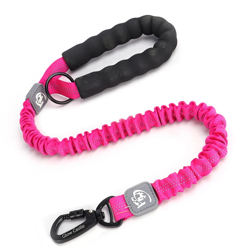 Retractable Reflective Pet Leash with Comfort Grip & Durable Buckle for Dog Walking and Training