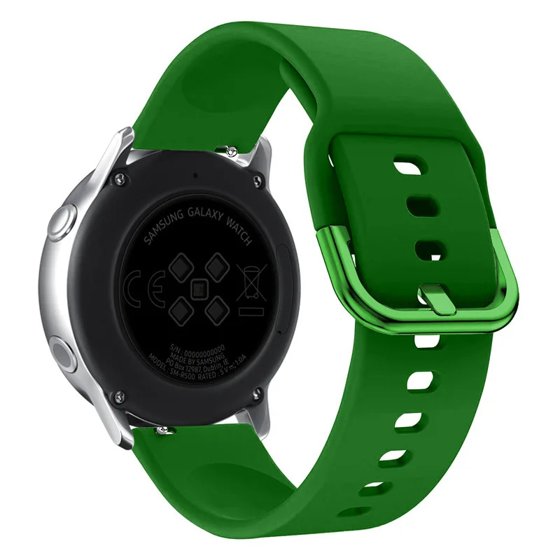 Premium Silicone Wristband Bracelet - 20mm/22mm Watch Band Accessory