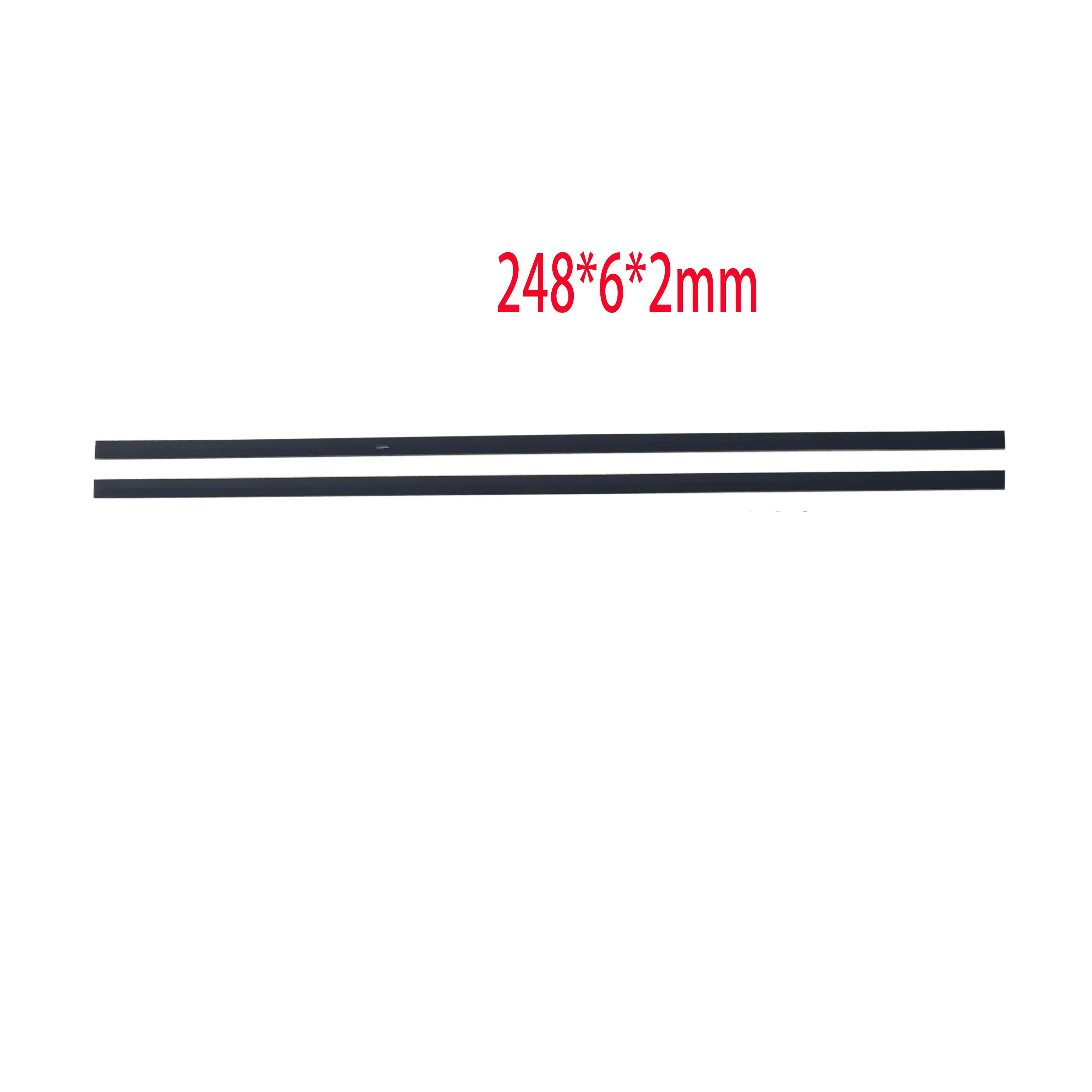 2PCS Rubber Feet For HP Spectre X360 13-AE TPN-Q199 Laptop Bottom Case Rubber Feet Strip Leg Pad Notebook Accessories 248*6*2MM