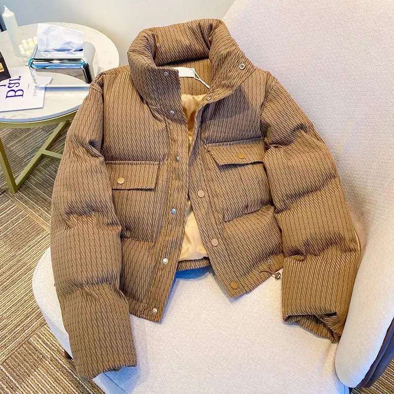 Warm Short Parkas Coat. main image 1