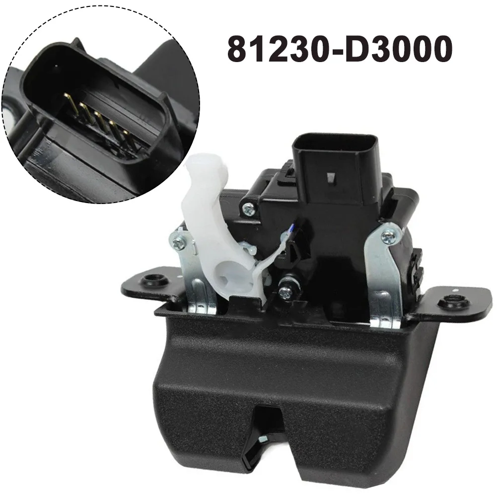 

Direct Fit Lock Latch Trunk Tailgate Direct Fit Easy Installation Liftgate Plastic Plug-and-play 81230-D3000 Black