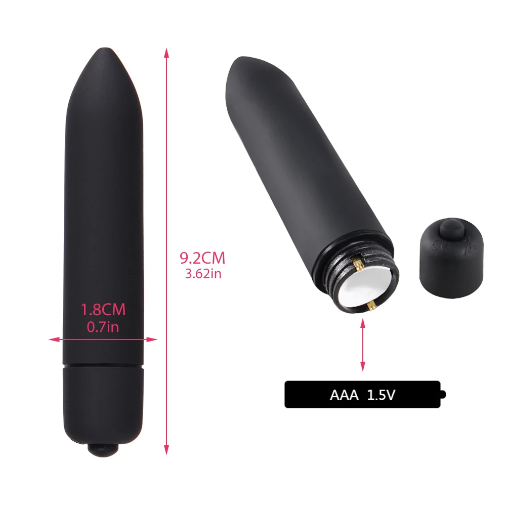 Mini Bullet 10 brzina Vodootporne igračke za G-točku za žene Stimulator klitorisa Analni dildo Vibrator Seks igračka za odrasle 18_voghion.com