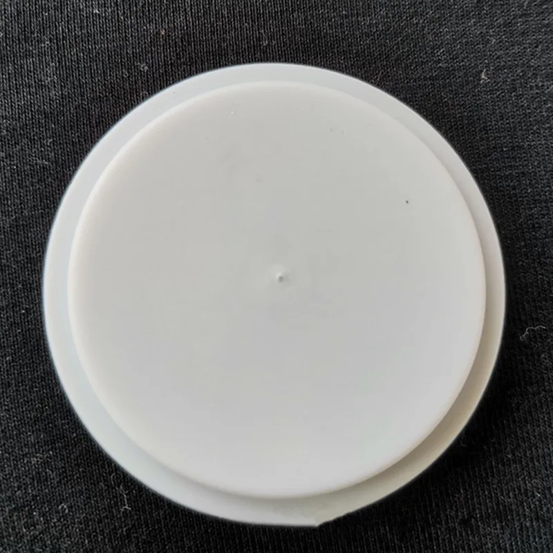 100pcs/Lot New Glass Cream Bottle Hand-Pull Gasket Cover Hand-held Cap Cosmetic Packaging Mouth Pad PEPP Bottle Cap Gasket White