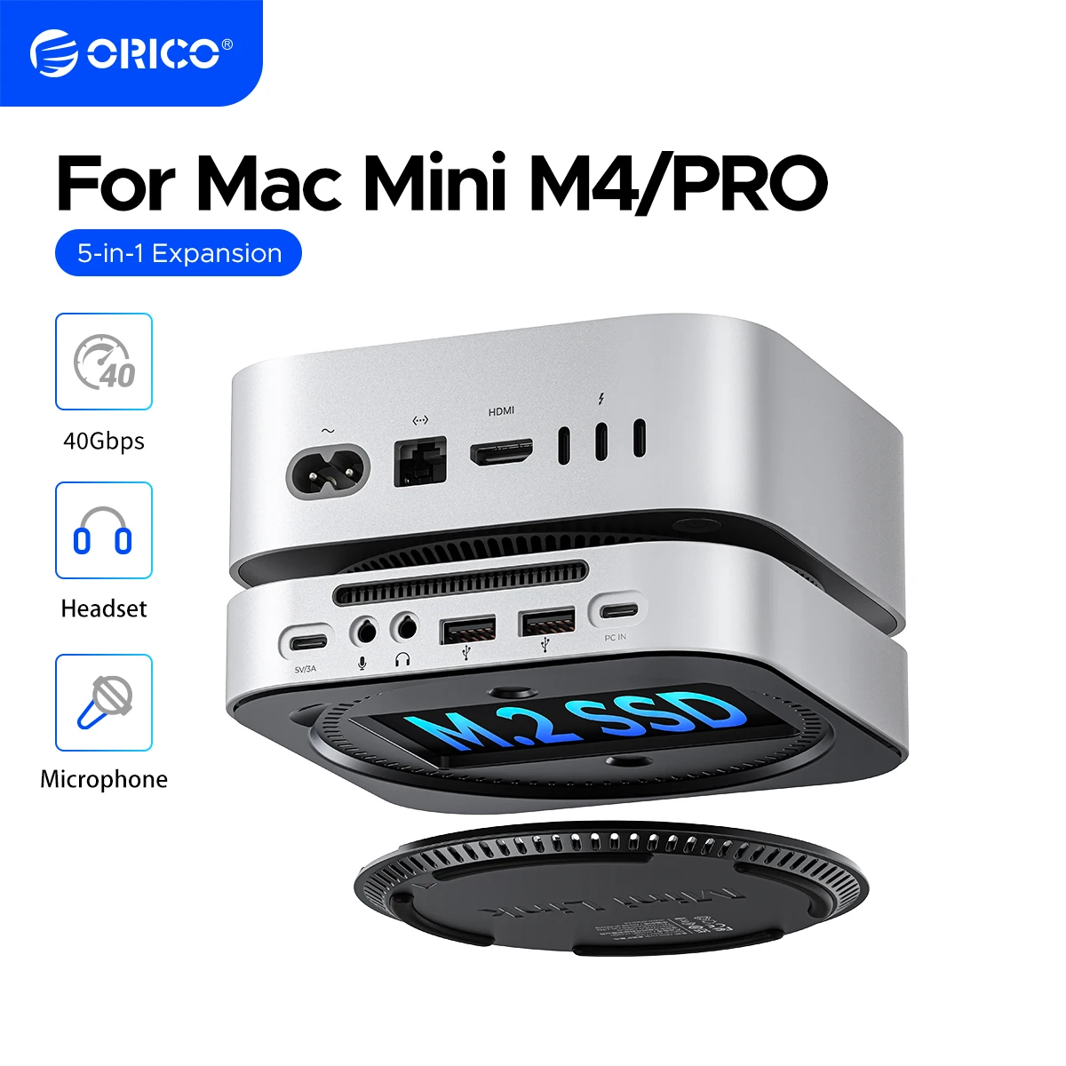 ORICO MiniLink Mac 対応ドッキングステーション d4930 ORICO MiniLink Mac 対応ドッキングステーション d4930 ORICO MiniLink