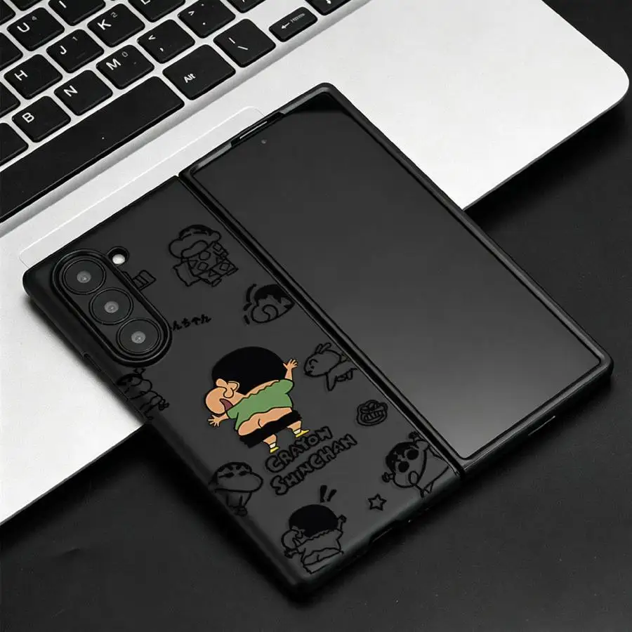 Funny Shin-Chans Themed Foldable Phone Case