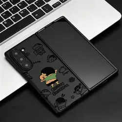 Funny Shin - Chans Themed Foldable Phone Case - Galaxy Z Fold 8 Ultra (Mix01)