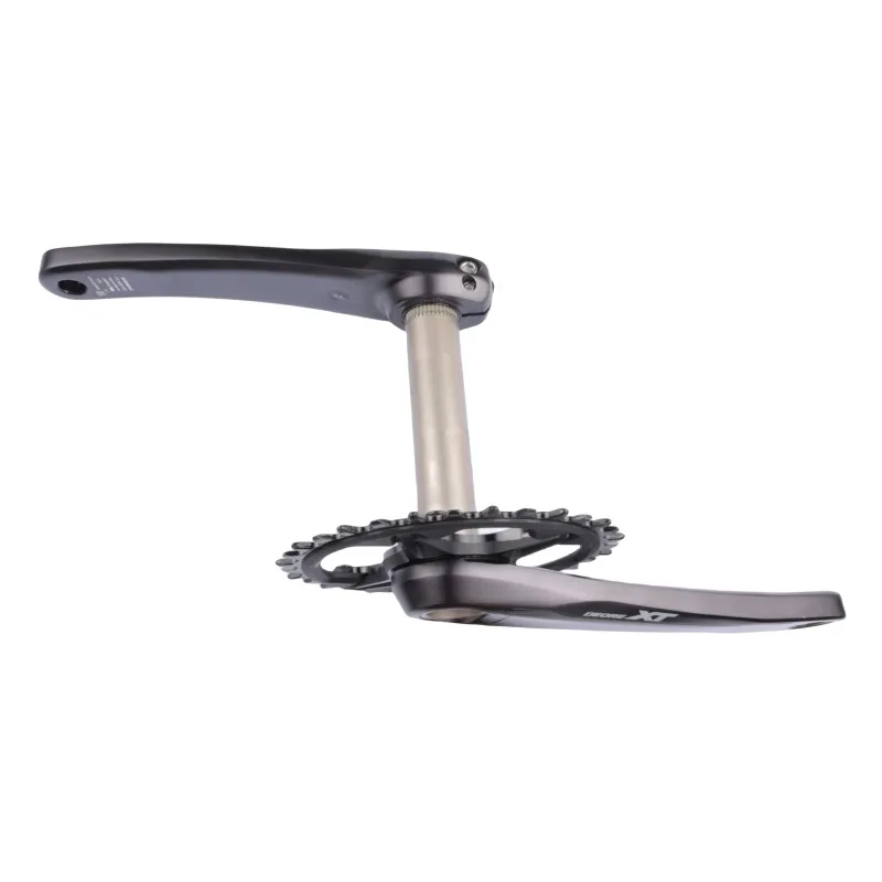 SHIMANO Deore XT FC M8100 FC M8120 Kurbelgarnitur 12-fach Mountainbike 170mm 175mm Kurbelarm 32T 34T 36T Kettenblatt Original Shimano – Detail 3