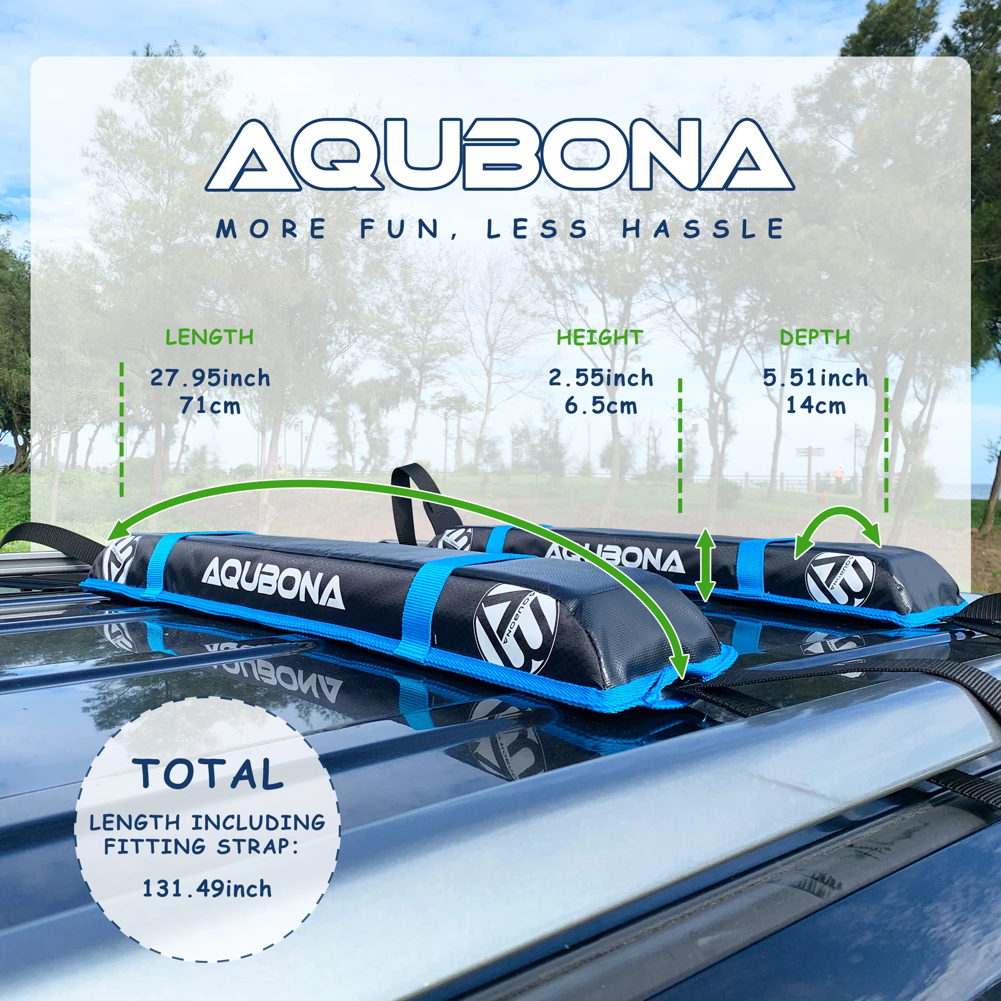 ルーフラック サーフボードキャリア ルーフキャリア カーキャリア 2枚