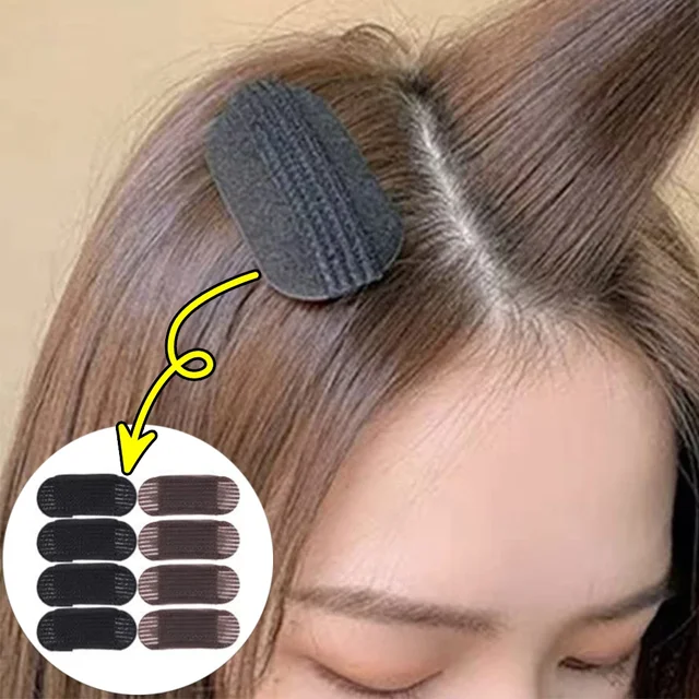 8/4/2PCS Puff Hair Head Cushion Hair Clips Invisible Volume Hair Base Fluffy Sponge Clip Bun DIY Hair Styling Tool for Women 3