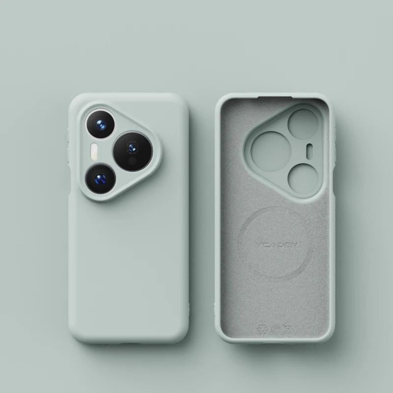 Enhanced Silicone Magnetic Shockproof Matte Case Cover