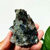 Natural Stones Epidote Srystal Symbiotic Ore Standard Meditation Energy Feng Shui Crystal Room Ornament 6