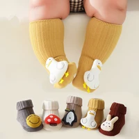 Newborn Baby Socks Cute Animal Socks Infant Kid Cotton Toddlers Leg Warmers Knee Soft Long Baby Socks For Girls Boy 1