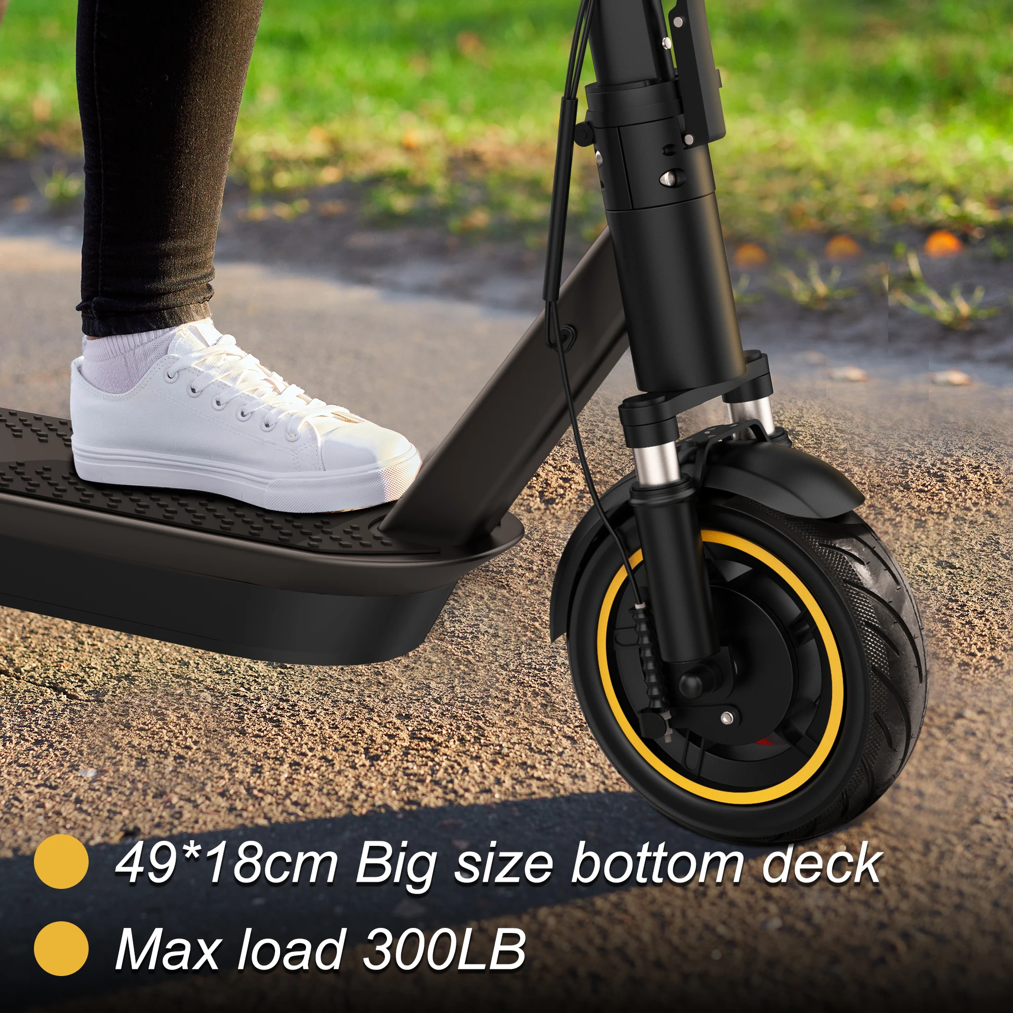AOVOPRO New ESMAX Electric Scooter 500W 40km/h Adult APP Smart Scooter Shock-absorbing Anti-skid Folding Electric