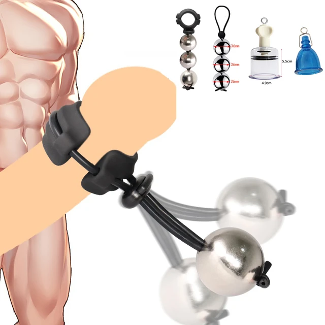 Male Penis Extender Penis Weight Stretcher Pure Physical Cock