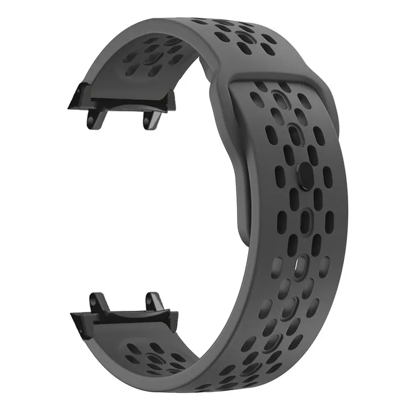 Breathable Sports Silicone Smart Watch Strap Bracelet