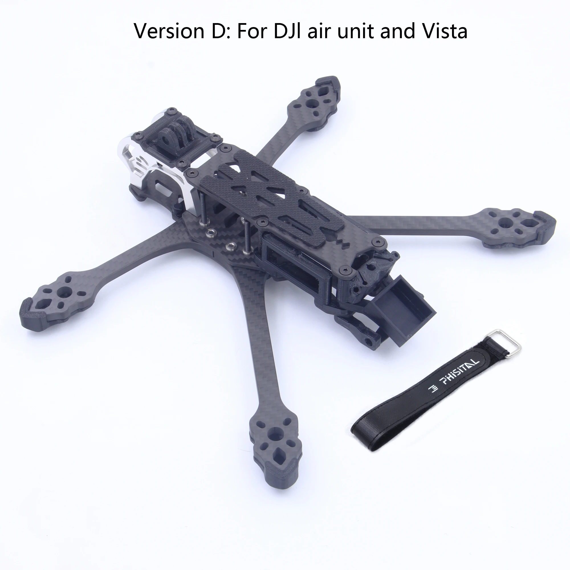 Sad45ff6d89df47f5b38b9b92e4cca8c60 Mark5 MK5 DC DeadCat Structure FPV Frame Kit 5inch Carbon Fiber for O3/air unit/vista RC Quadcopter Racing Drone DIY parts