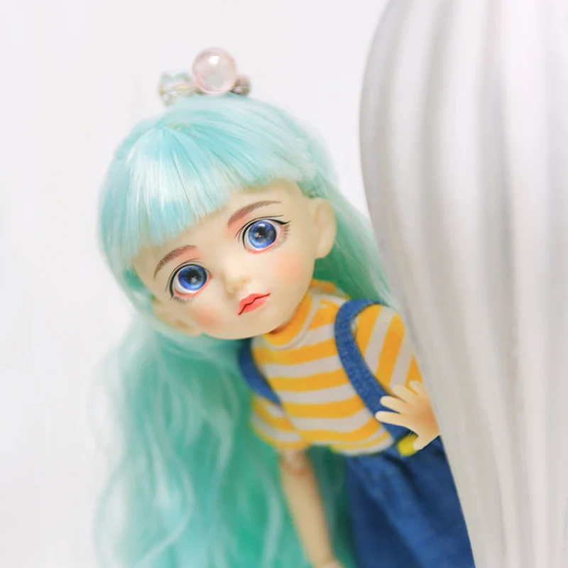1/7 Bjd Doll Full Set 25cm Anime Girl Doll with Clothes Fashion Suit