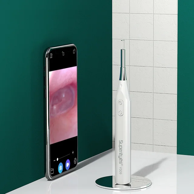 3.9mm 720P WIFI Earpick Endoscope Camera Earwax Removal Inspection Earscope Cleaner CMOS Borescope Microscope Supereyes Y009 2