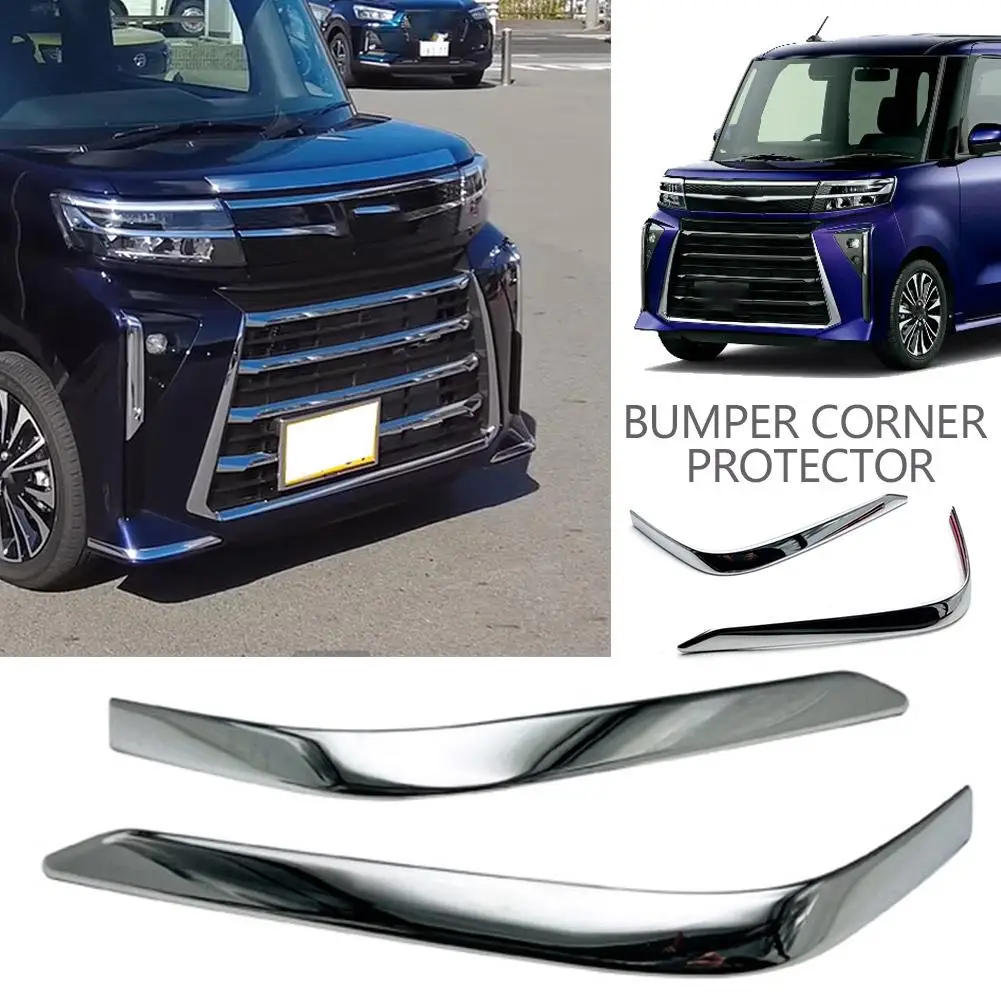 

Car Front Bumper Corner Trim For Daihatsu Tanto Corner Protector Fog Lamp Spoiler Wind Auto Decorative Cover Car Sty U8Y9