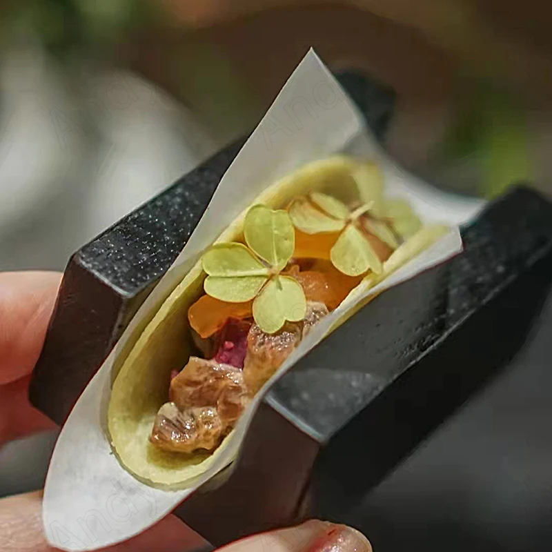 

Креативные десертные подносы для французского Западного ресторана Burrito, настольная тарелка для сашими, суши, кухонные принадлежности