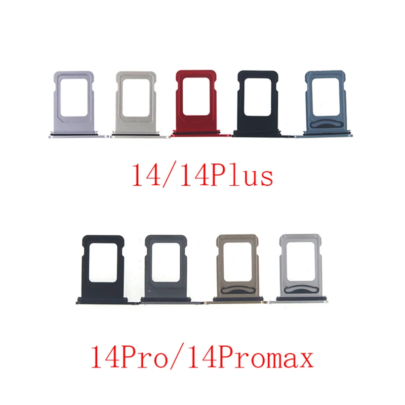 1 Pz Micro Nano Sim Card Holder Vassoio Slot Per Iphone 13 14 Pro Max Plus Mini 14Pro 13Pro 13Promax Sim Card Holder Adapter Socket