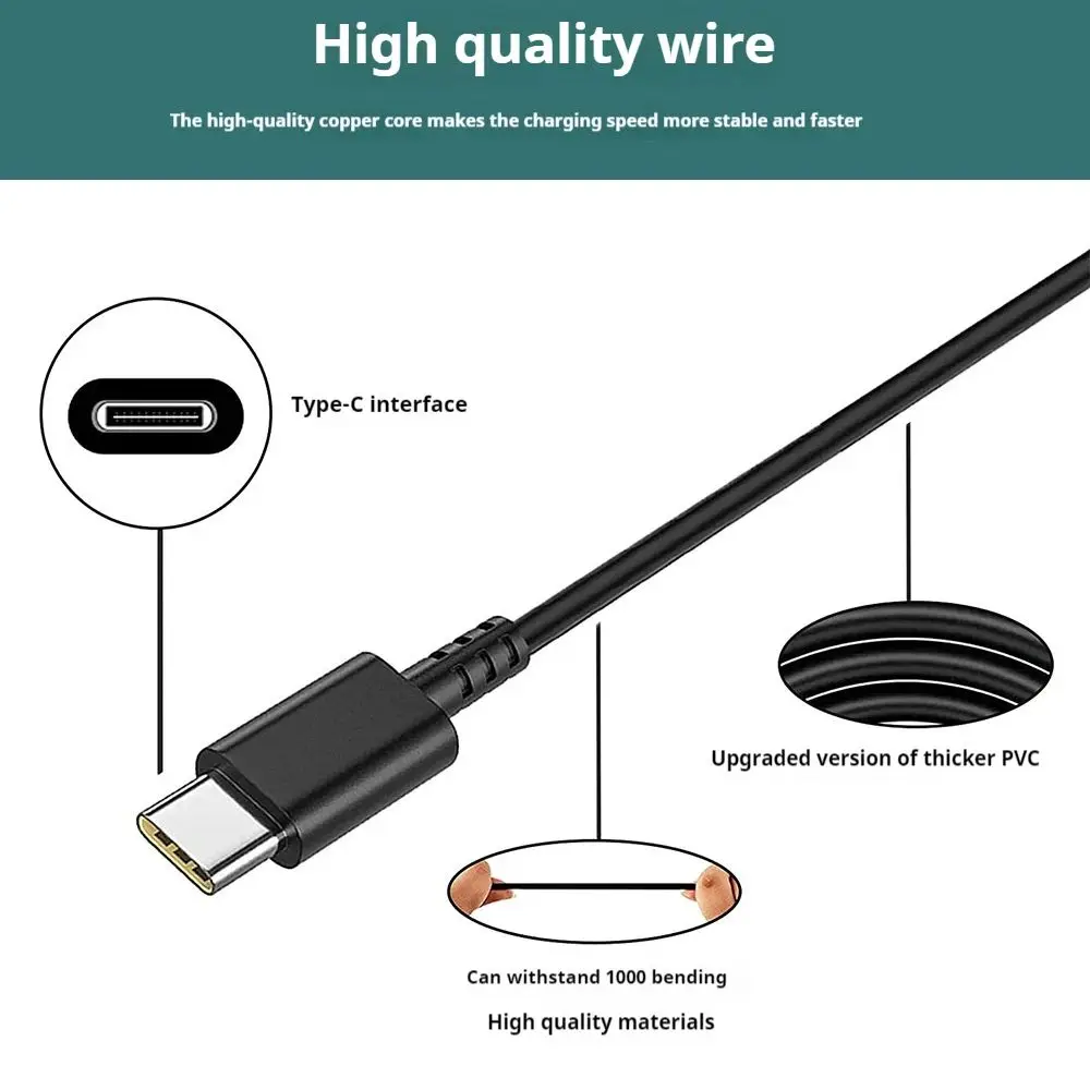 20V 3.25A 65W USB Type C Power Adapter Charger For Lenovo Thinkpad X1 Carbon Yoga X270 X280 T580 P51s P52s E480 E470 S2 Laptop power adapter laptop charger