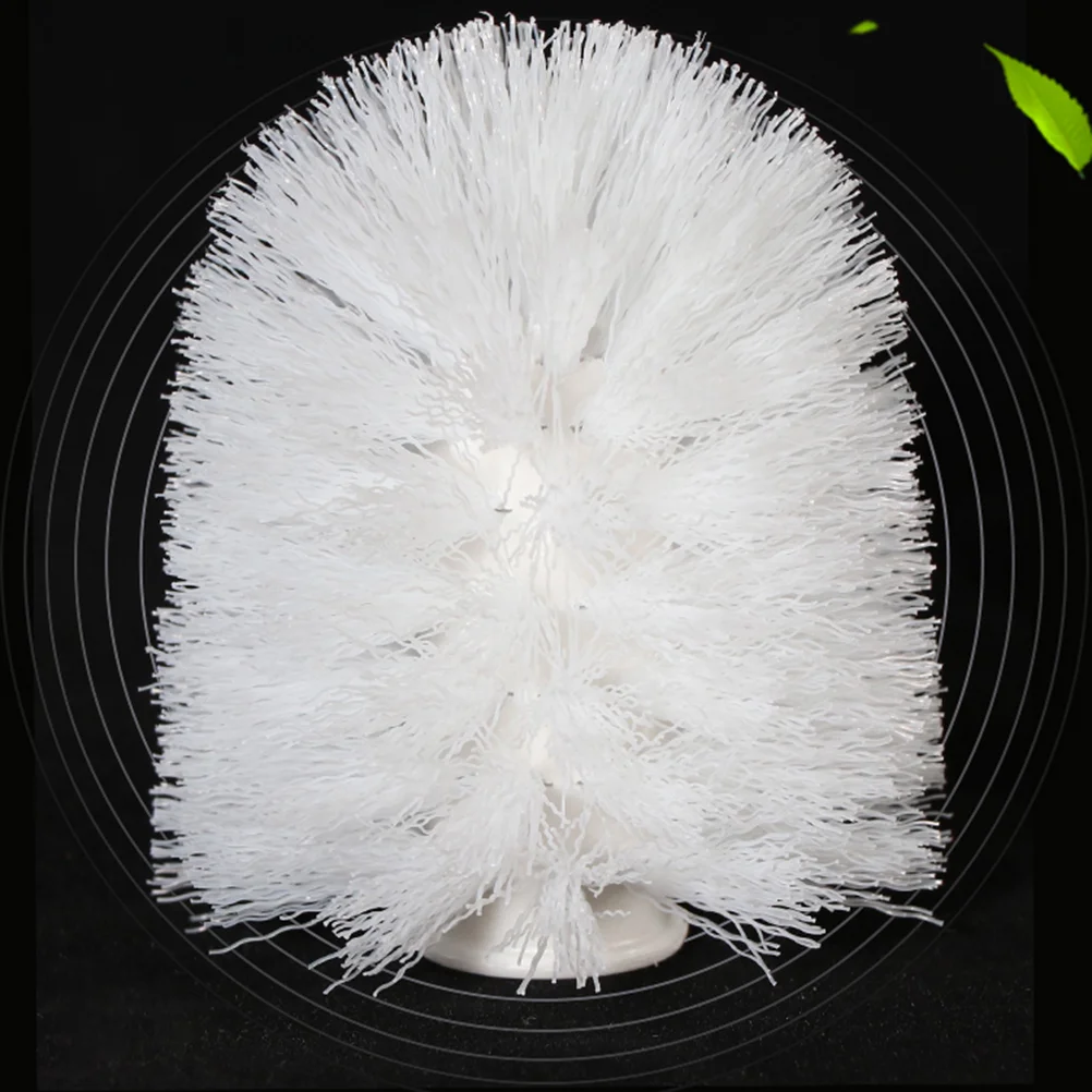 

5 Pcs Scrubber Toilet Brush Replacement Bathroom Cleaner Accessories Bracket White