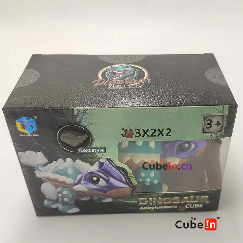 LingHuan Ankylosaurus Cube 2x2x3 Cube Puzzle Educational Toy Gift Idea X'mas Birthday 6