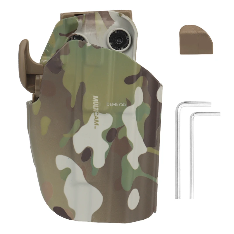 

Hunting Gun Waist Holster Quick Release Right Hand Tactical Combat Handgun Carry Adjustable Airsoft Shooting Pistols Holster