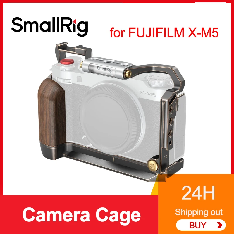 Smallrig Camera Cage for FUJIFILM X-M5 L-Shape Mount Plate