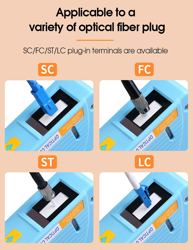 Fiber End Face Cleaning Box Pigtail Cleaner Cassette Fiber Wiping Tool Ftth Opti