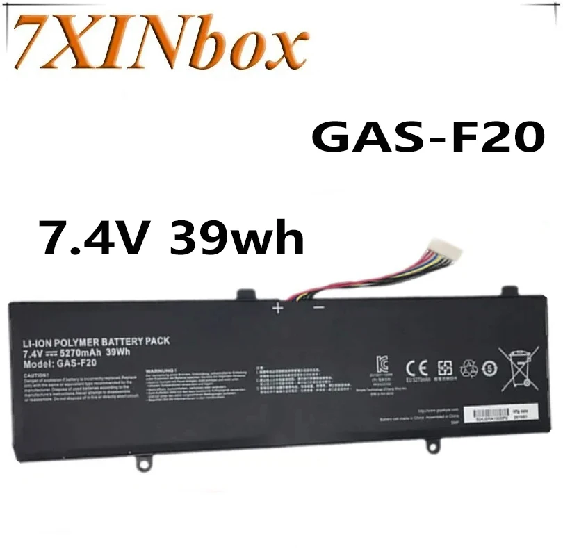 

7XINbox 7,4 V 39wh оригинальный GAS-F20 Аккумулятор для ноутбука GIGABYTE S1185 серии