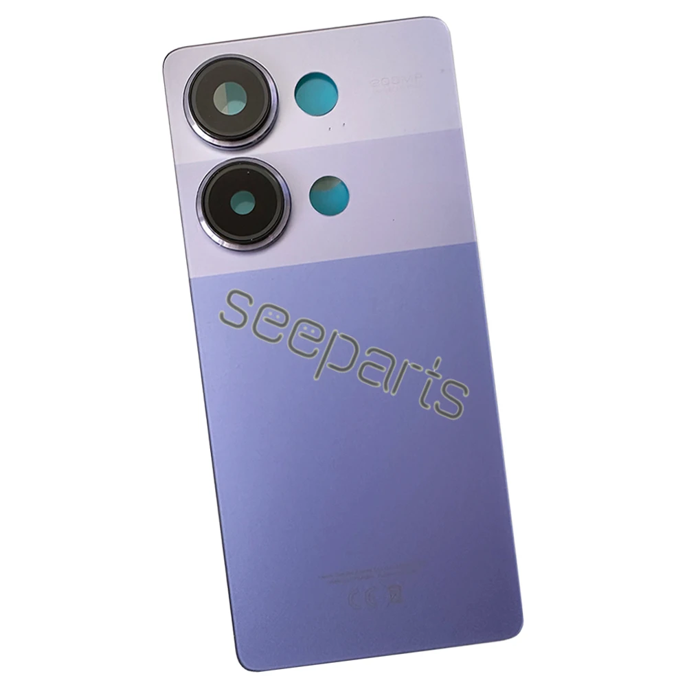 Dedux Coque Pour Xiaomi Redmi Note 13 Pro 4G, Armure Militaire Pc Dur Silicone TPU Avec Béquille. Noir