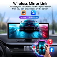 10.26/11.26 "voiture DVR sans fil Carplay Android Auto Dashcam 4K 3840*2160 avant et 1080P caméra de recul 5G WIFI enregistreur vidéo 6
